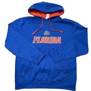 Majestic Men’s‎ Blue Orange Florida Gators Hoodie L Polyester NCAA Collegiate